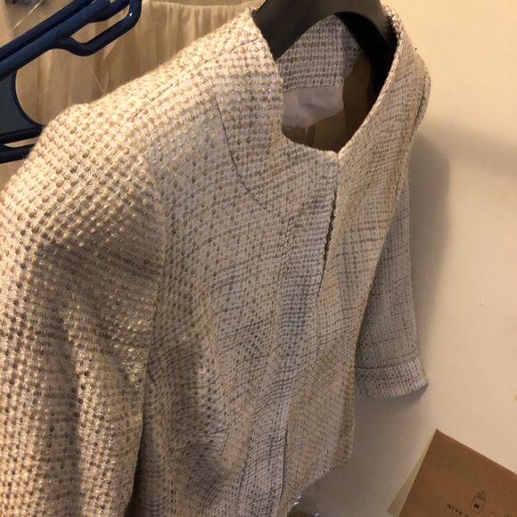 Banana Republic Cream Tweet Jacket - Picture 2 of 4